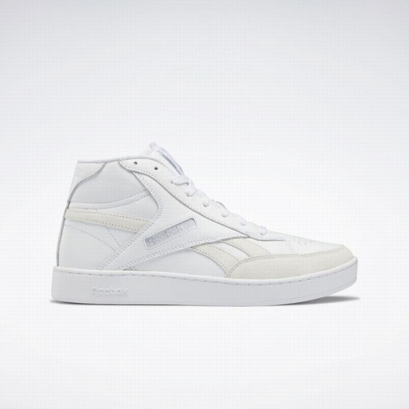 Reebok Club C Form Hi Men\'s Shoes White Grey | PLT178RS