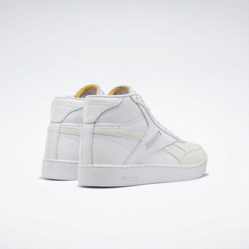 Reebok Club C Form Hi Women's Shoes White Grey | ZDC4620SC