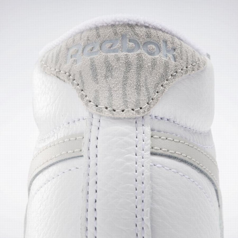 Reebok Club C Form Hi Women's Shoes White Grey | UOK4831VA