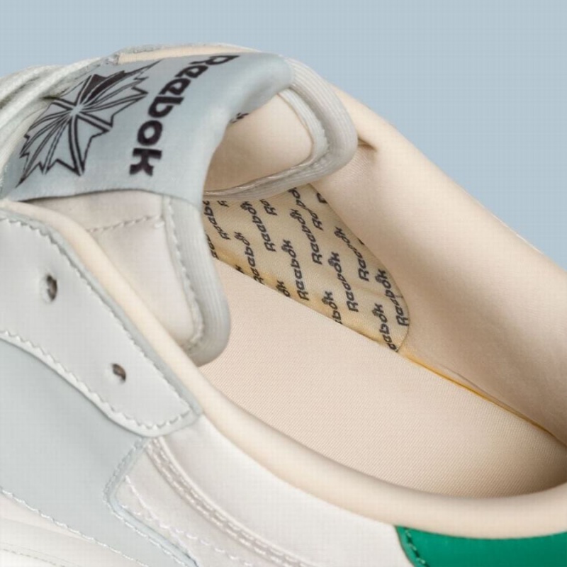 Reebok Club C Men's Shoes White Green | VKB4569VC