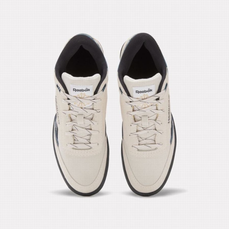 Reebok Club C Mid Ii Revenge Vintage Women's Shoes White Blue Black | PLE379QQ