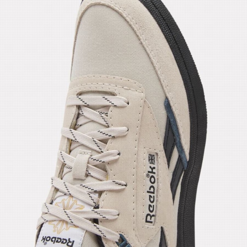 Reebok Club C Mid Ii Revenge Vintage Women's Shoes White Blue Black | PLE379QQ