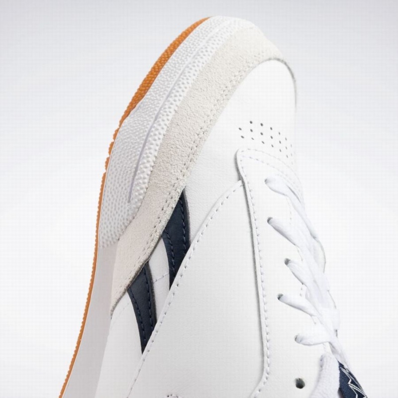 Reebok Club C Revenge Men's Shoes White Navy Grey | ZTG1990VP