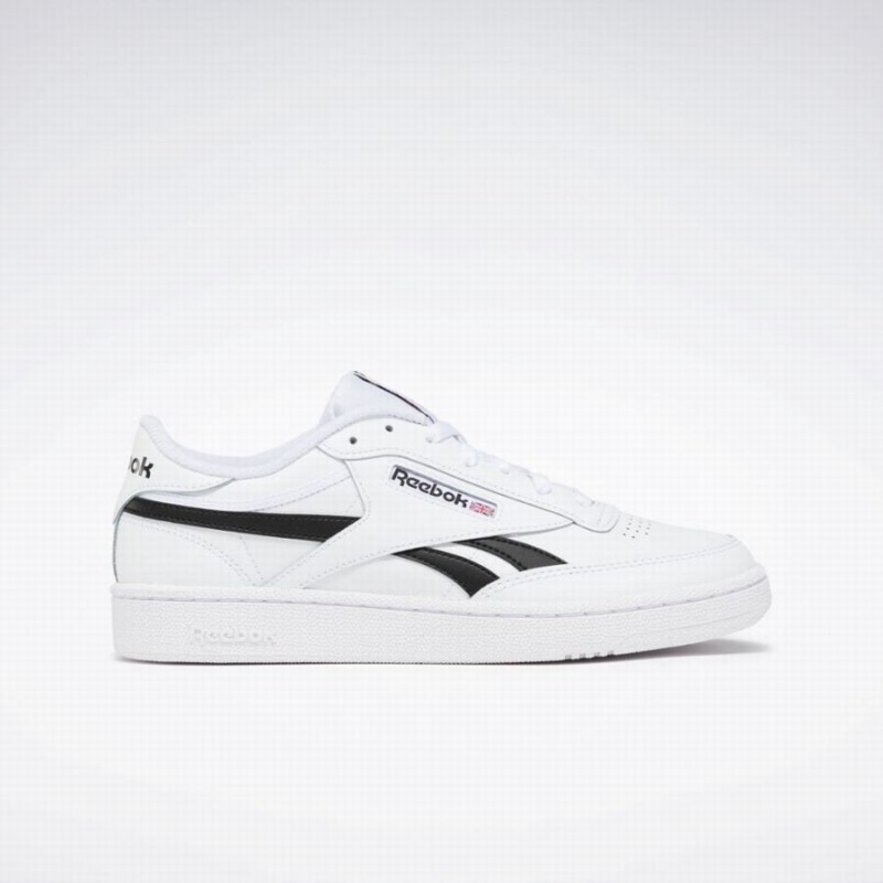 Reebok Club C Revenge Sneaker Men\'s Shoes White Black | OTT9384DV