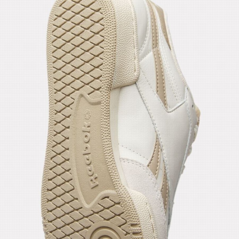 Reebok Club C Revenge Vintage Men's Shoes Beige White | YAP8019TJ