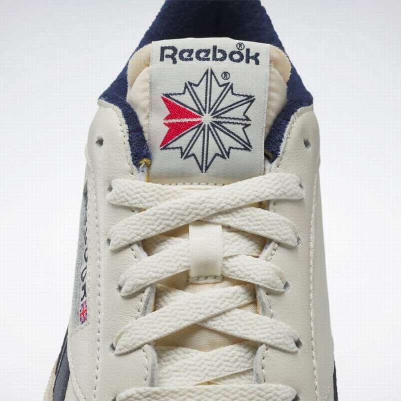 Reebok Club C Revenge Vintage Men's Shoes White Navy | SVK10055ES