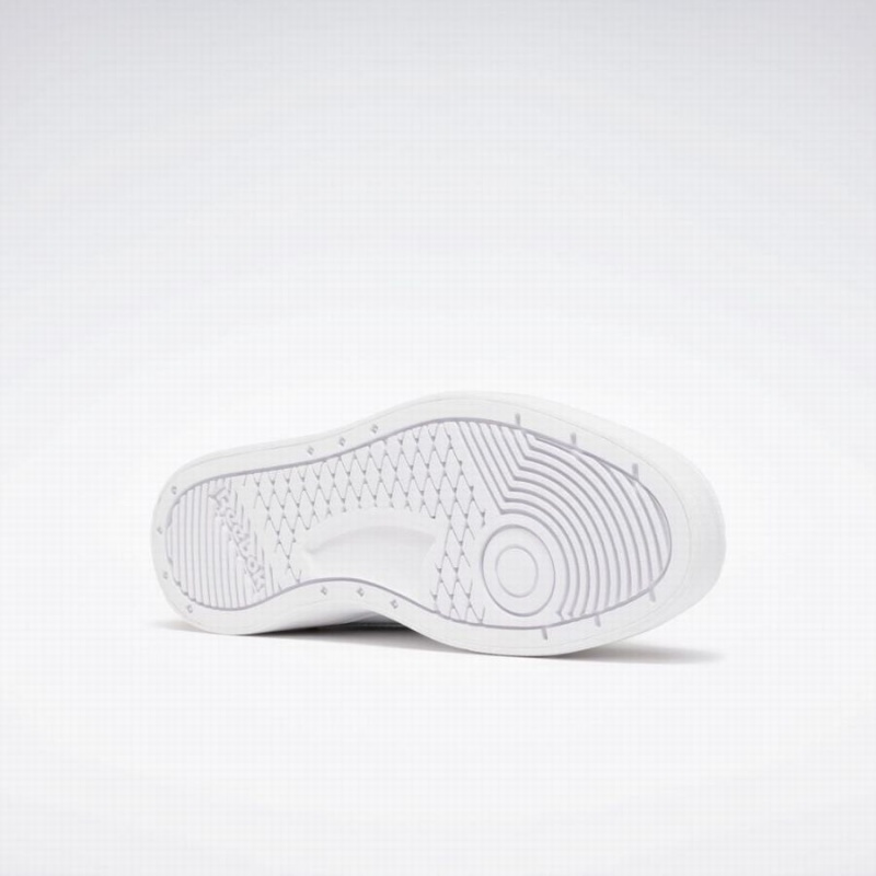 Reebok Court Advance Bold High Women's Lifestyle Shoes White Green | ZUN4264PG