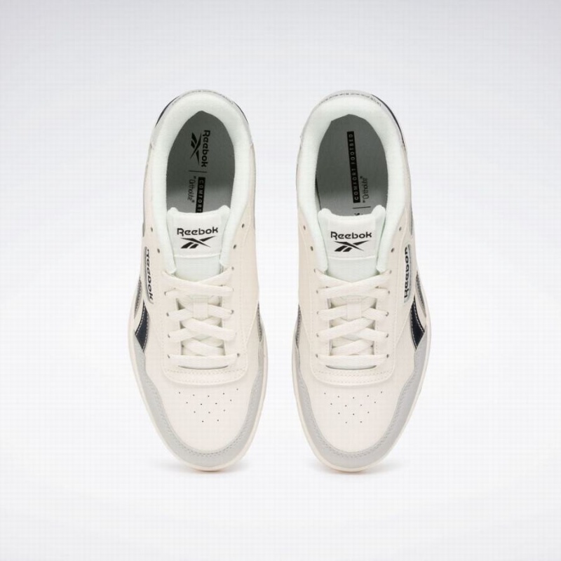 Reebok Court Advance Clip Men's Lifestyle Shoes White Grey Navy | OZE9133OM