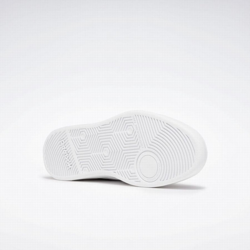 Reebok Court Advance Clip Women's Lifestyle Shoes White Black Red | OVB48VK