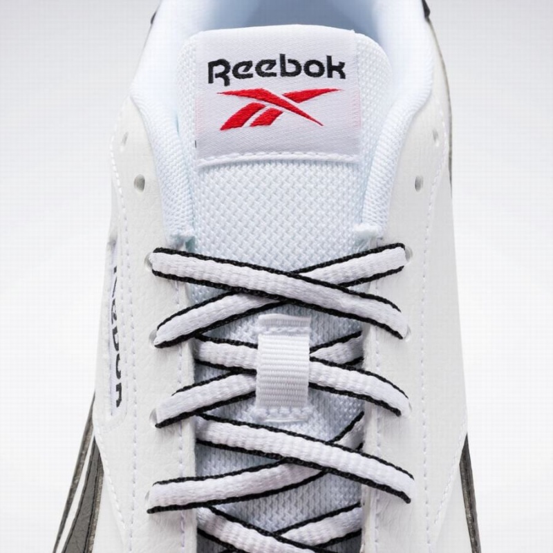 Reebok Court Advance Clip Women's Lifestyle Shoes White Black Red | OVB48VK