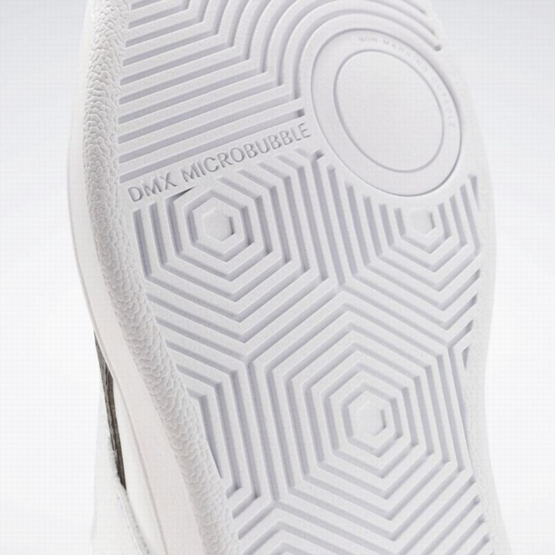 Reebok Court Advance Clip Women's Lifestyle Shoes White Black Red | OVB48VK
