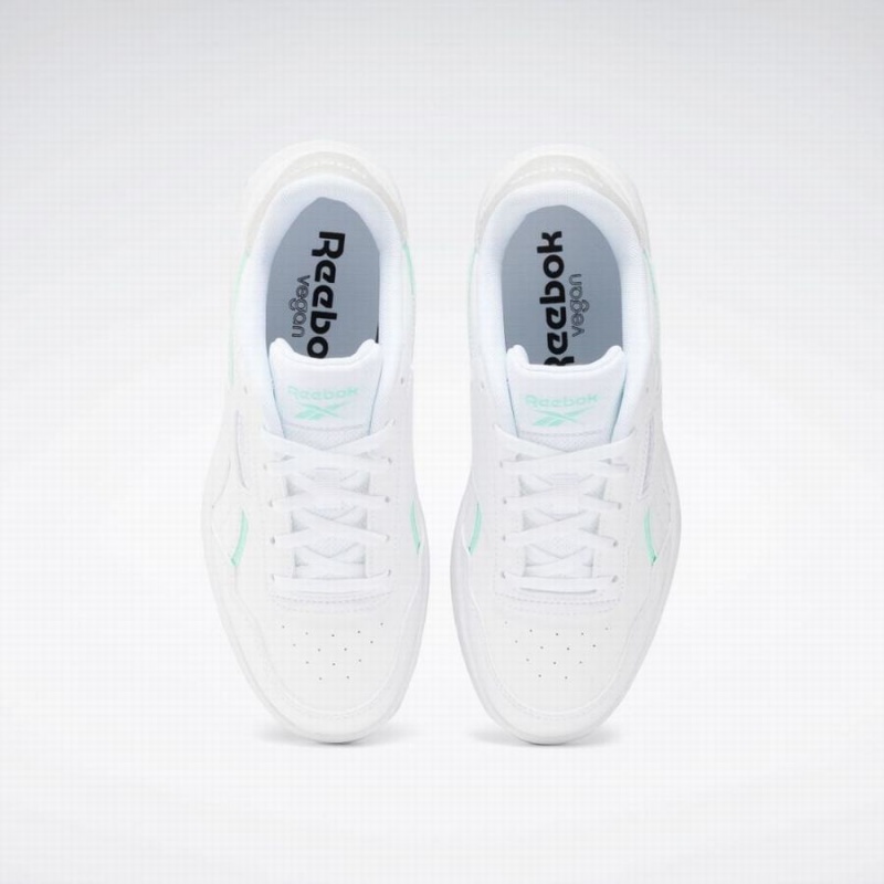 Reebok Court Advance Vegan Women's Lifestyle Shoes White Grey Mint | WGB119HG