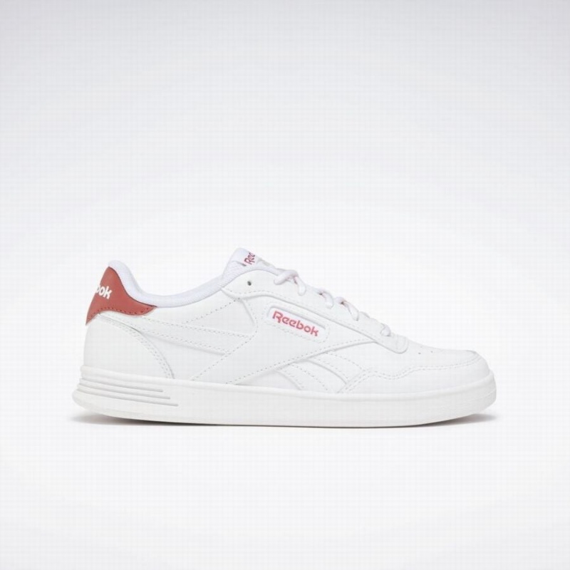 Reebok Court Advance Women\'s Lifestyle Shoes White Rose | WEK1034OR