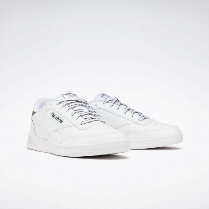 Reebok Court Advance Women's Lifestyle Shoes White Green Grey | AOF2878KW