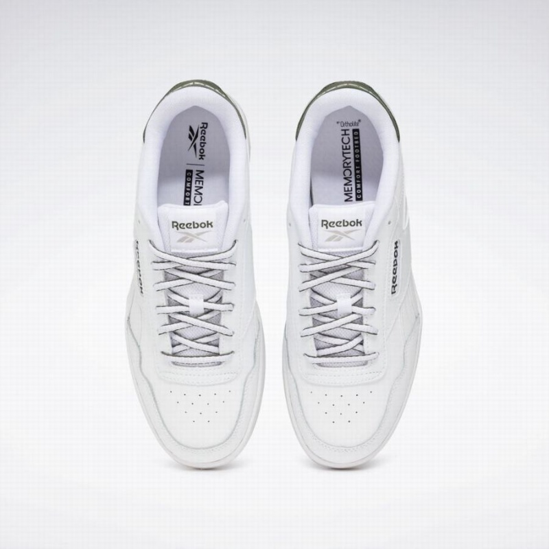 Reebok Court Advance Women's Lifestyle Shoes White Green Grey | AOF2878KW