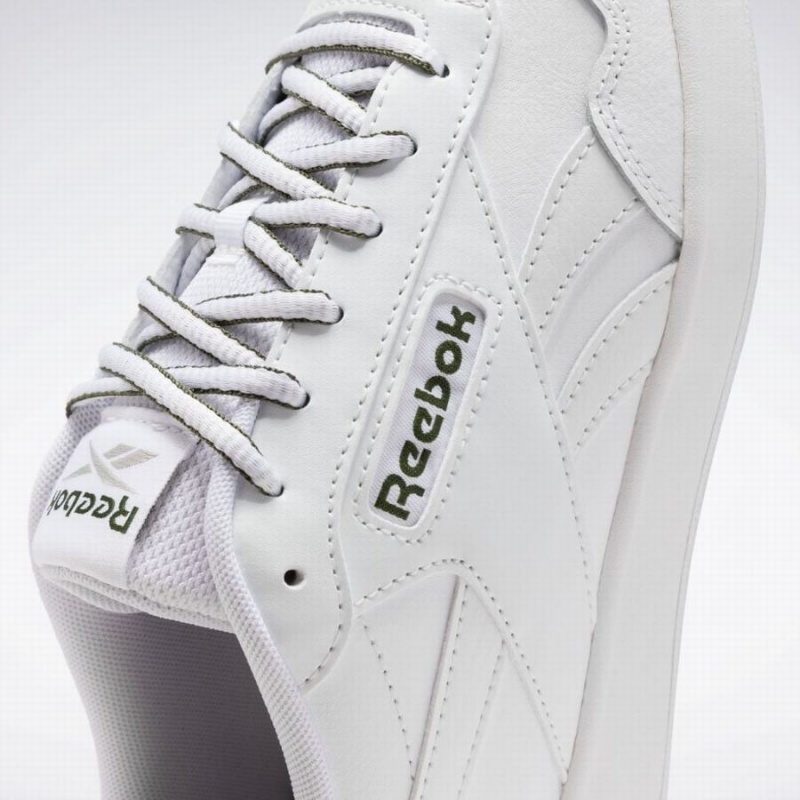 Reebok Court Advance Women's Lifestyle Shoes White Green Grey | AOF2878KW