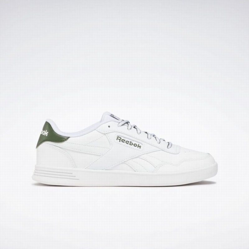 Reebok Court Advance Women\'s Lifestyle Shoes White Green Grey | AOF2878KW