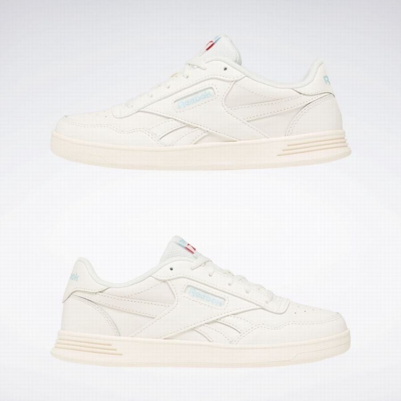 Reebok Court Advance Women's Lifestyle Shoes White Blue Red | RSR879MX