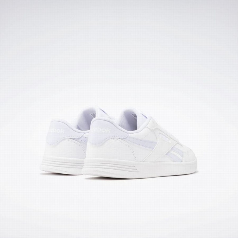 Reebok Court Advance Women's Lifestyle Shoes White Purple | FIS5461BC