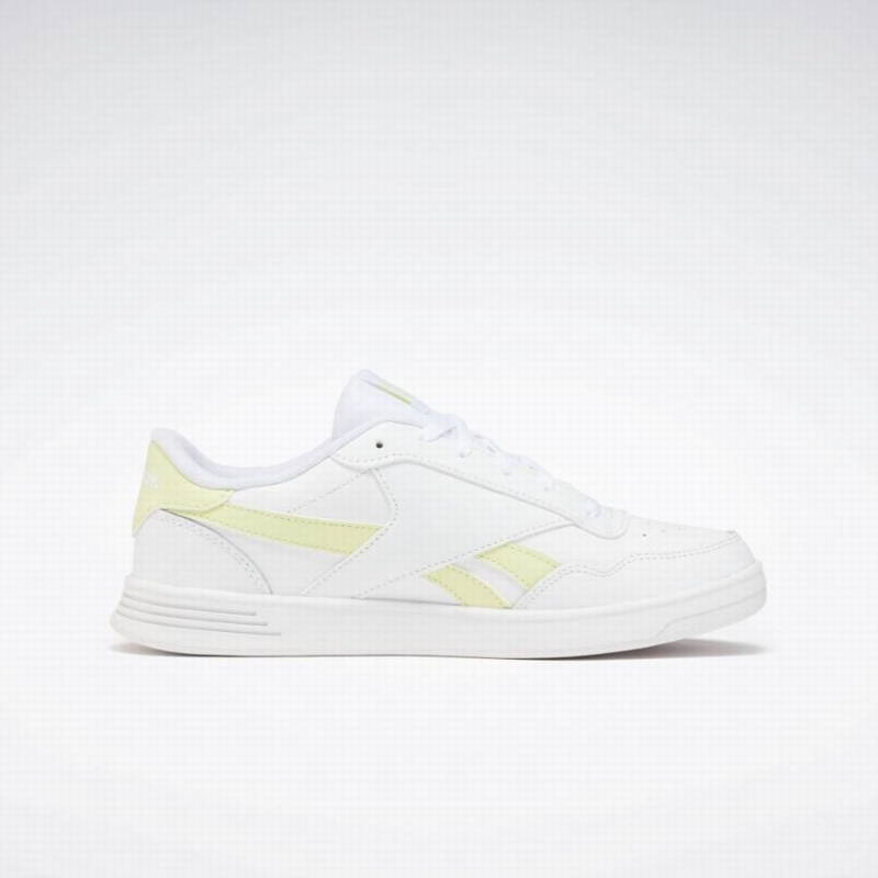 Reebok Court Advance Women's Lifestyle Shoes White Green | BRL332MP