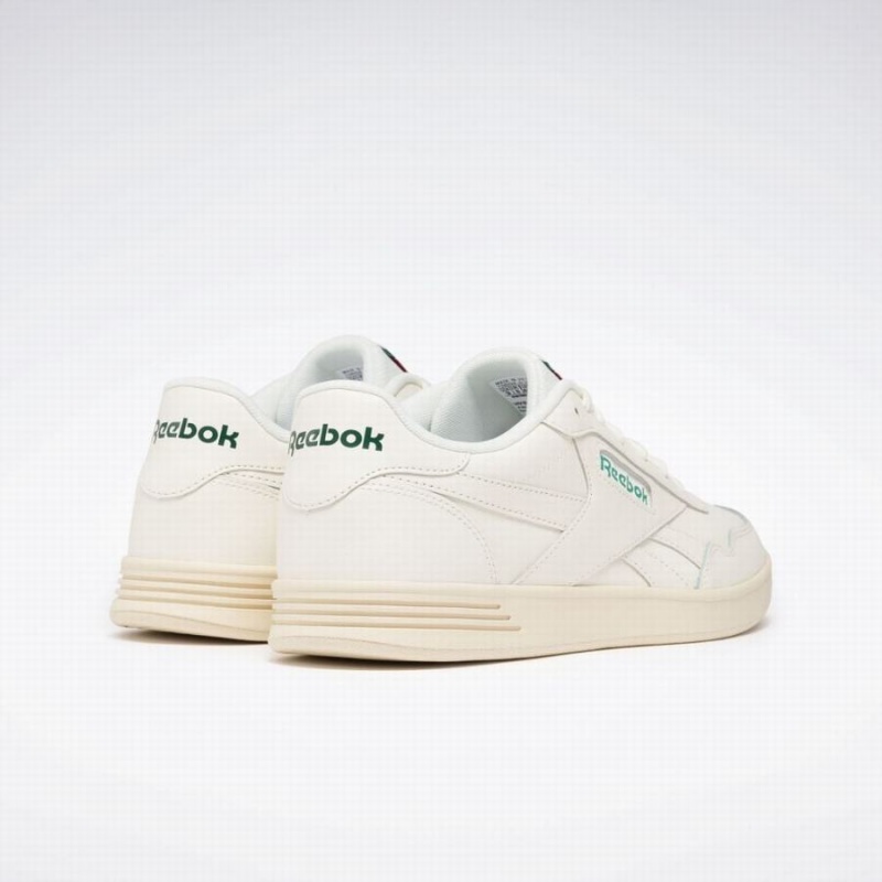 Reebok Court Advance Women's Lifestyle Shoes White Dark Green Red | HTA1348RE
