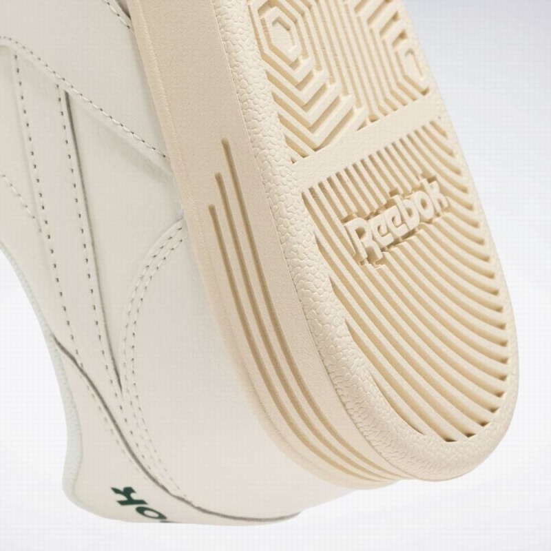 Reebok Court Advance Women's Lifestyle Shoes White Dark Green Red | HTA1348RE