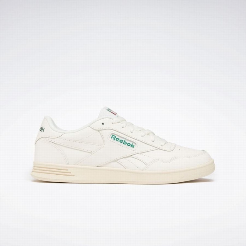 Reebok Court Advance Women\'s Lifestyle Shoes White Dark Green Red | HTA1348RE