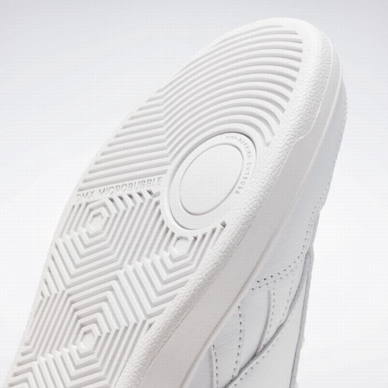 Reebok Court Advance Women's Lifestyle Shoes White Silver Metal | BKA11100ZZ
