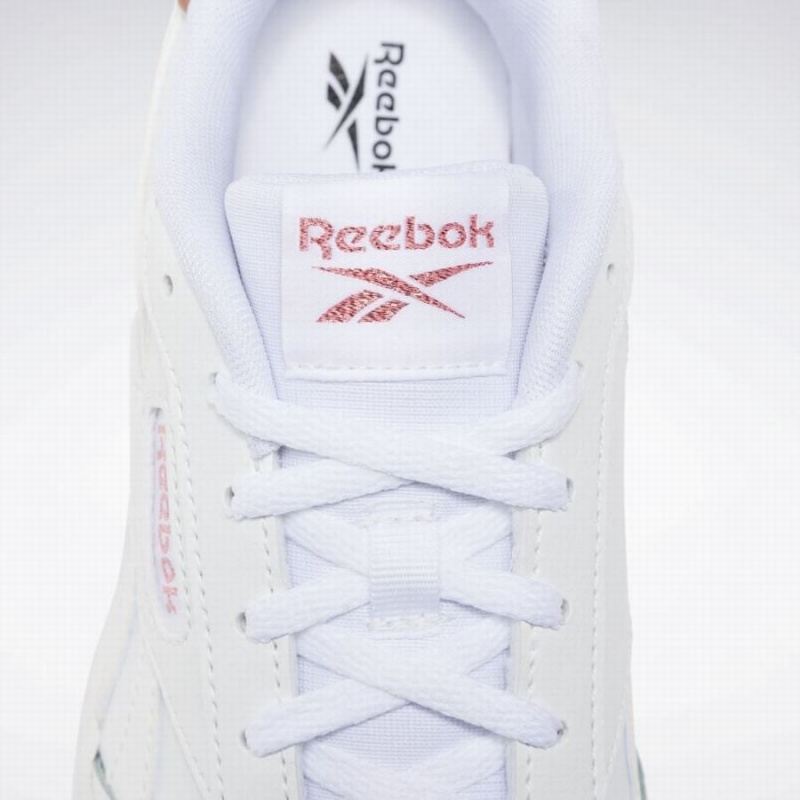Reebok Court Advance Women's Lifestyle Shoes White Rose Gold | ZJX7168GY