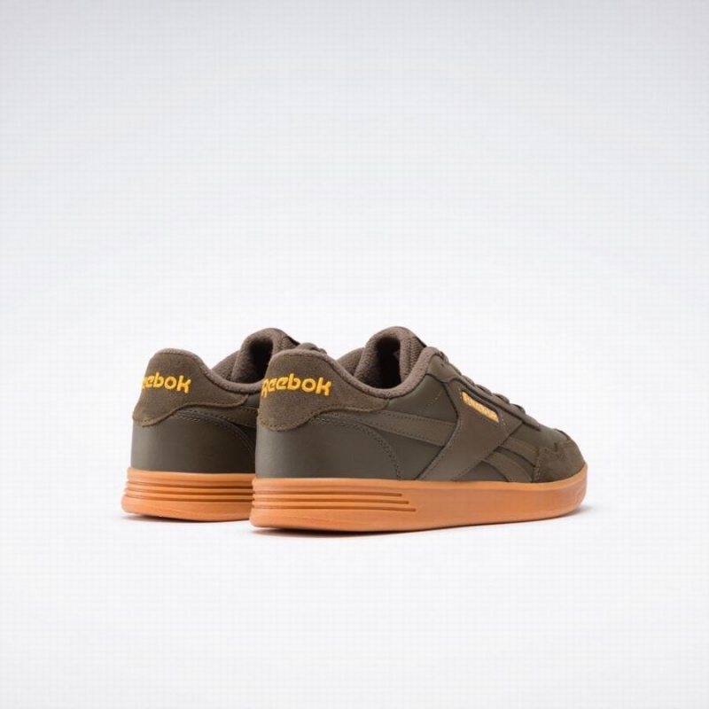 Reebok Court Advance Women's Lifestyle Shoes Brown Orange | ZKN5399NN