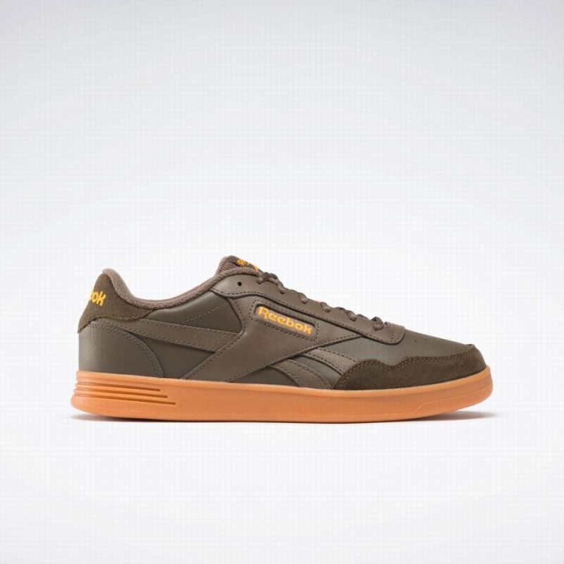 Reebok Court Advance Women\'s Lifestyle Shoes Brown Orange | ZKN5399NN