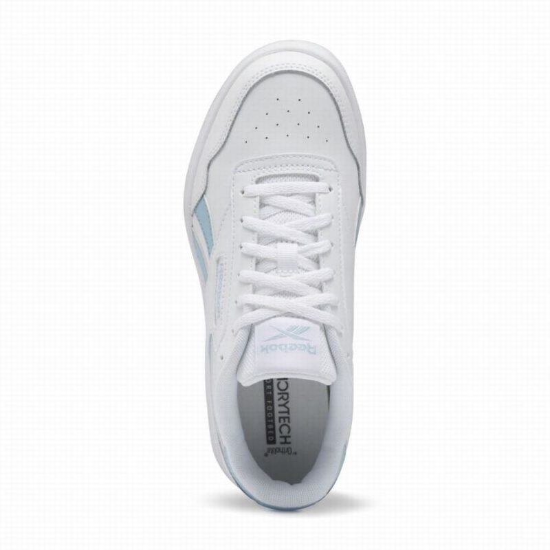 Reebok Court Advance Women's Lifestyle Shoes White Blue | EBI6980RL