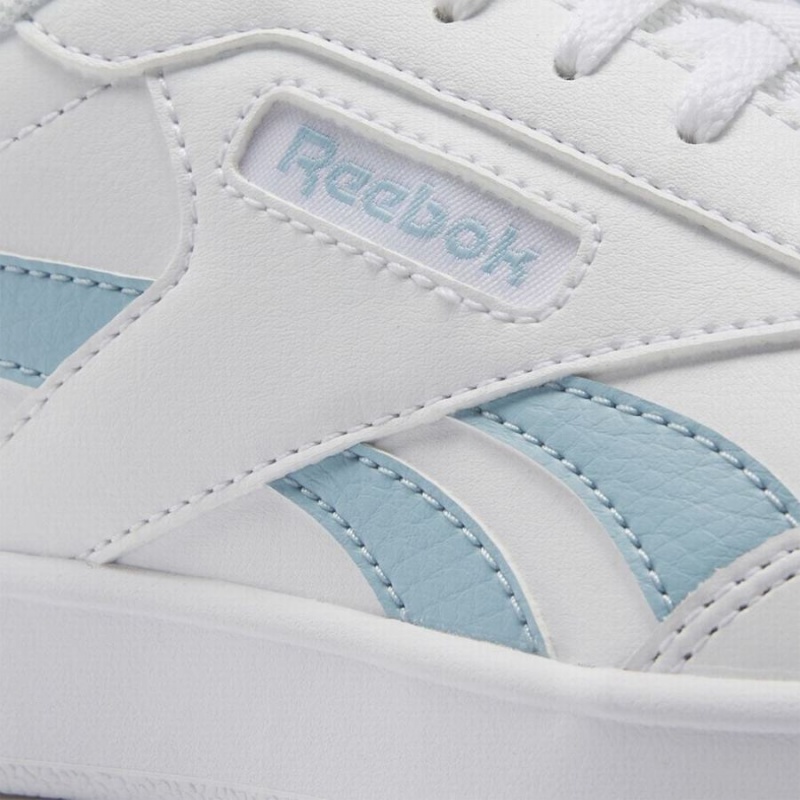 Reebok Court Advance Women's Lifestyle Shoes White Blue | EBI6980RL