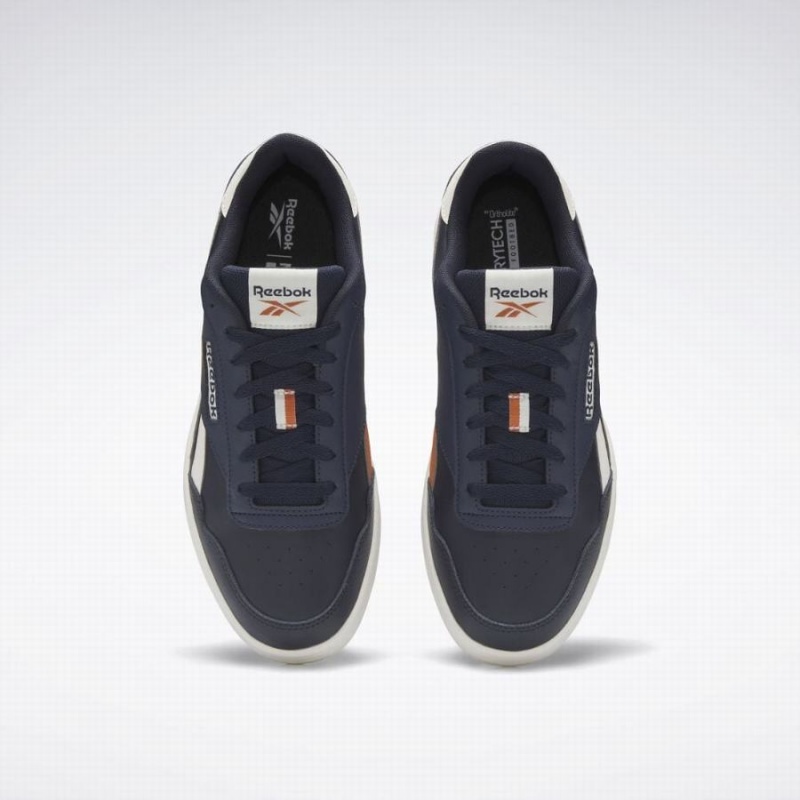 Reebok Court Advance Women's Lifestyle Shoes Navy Orange White | BAY6535RU