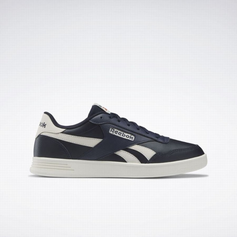 Reebok Court Advance Women\'s Lifestyle Shoes Navy Orange White | BAY6535RU