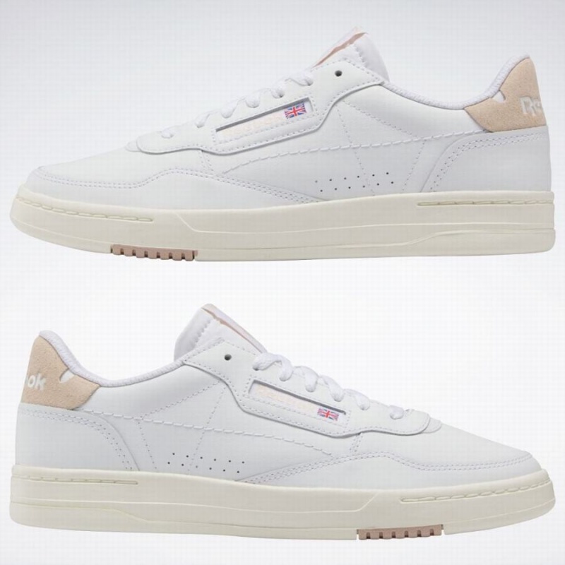 Reebok Court Peak Men's Lifestyle Shoes White | RHS8123WZ