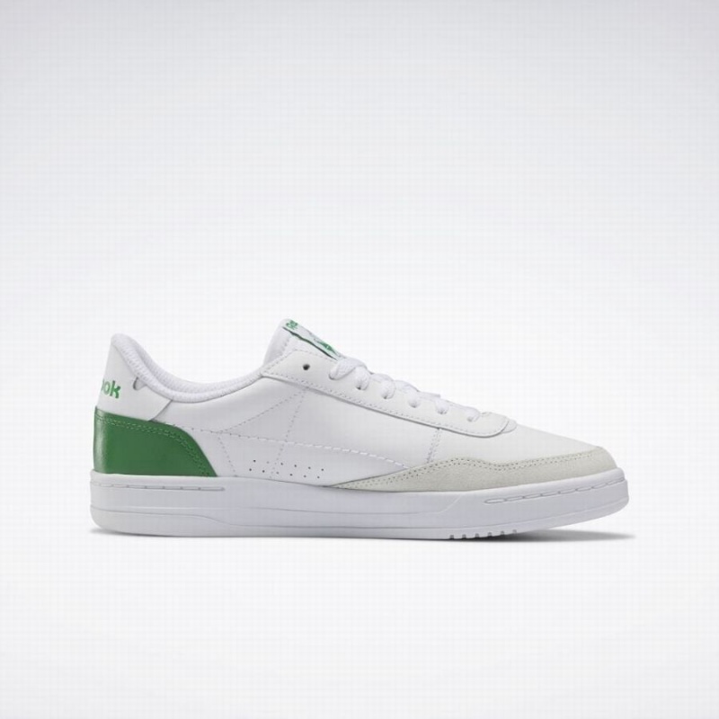 Reebok Court Peak Men's Lifestyle Shoes White Grey Green | HYY6055LD
