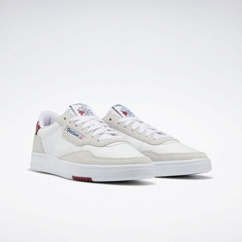 Reebok Court Peak Women's Lifestyle Shoes Burgundy Green White | BQJ3238VN