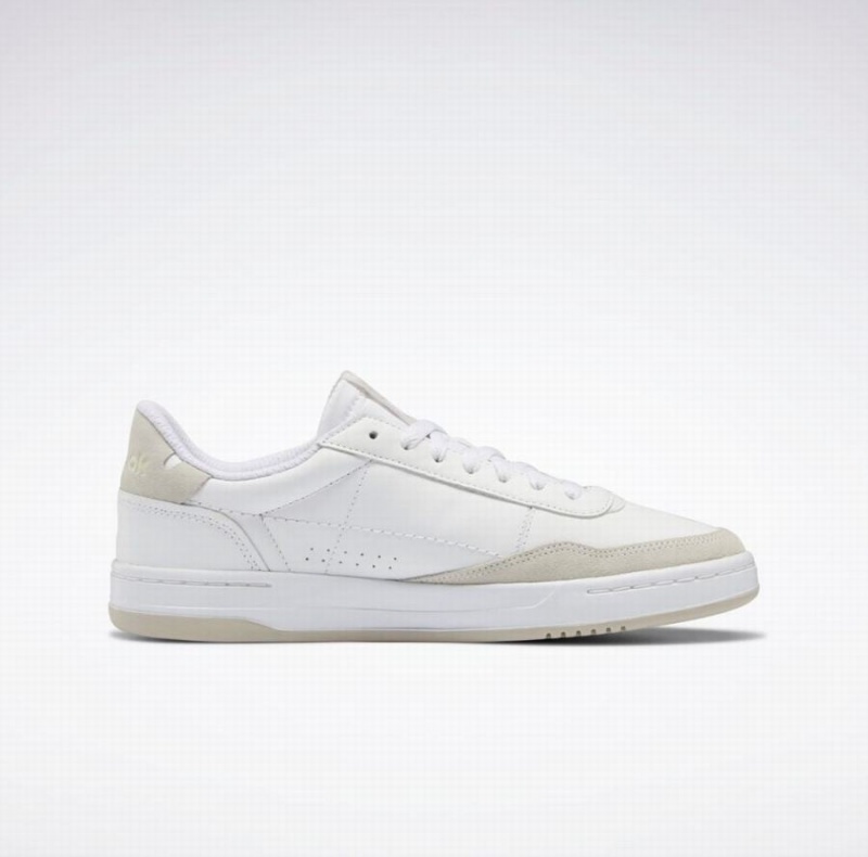 Reebok Court Peak Women's Lifestyle Shoes White Grey | CZC3067KE