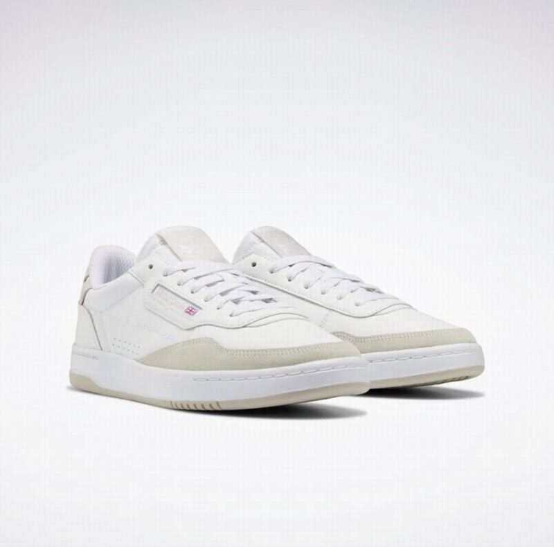 Reebok Court Peak Women's Lifestyle Shoes White Grey | CZC3067KE