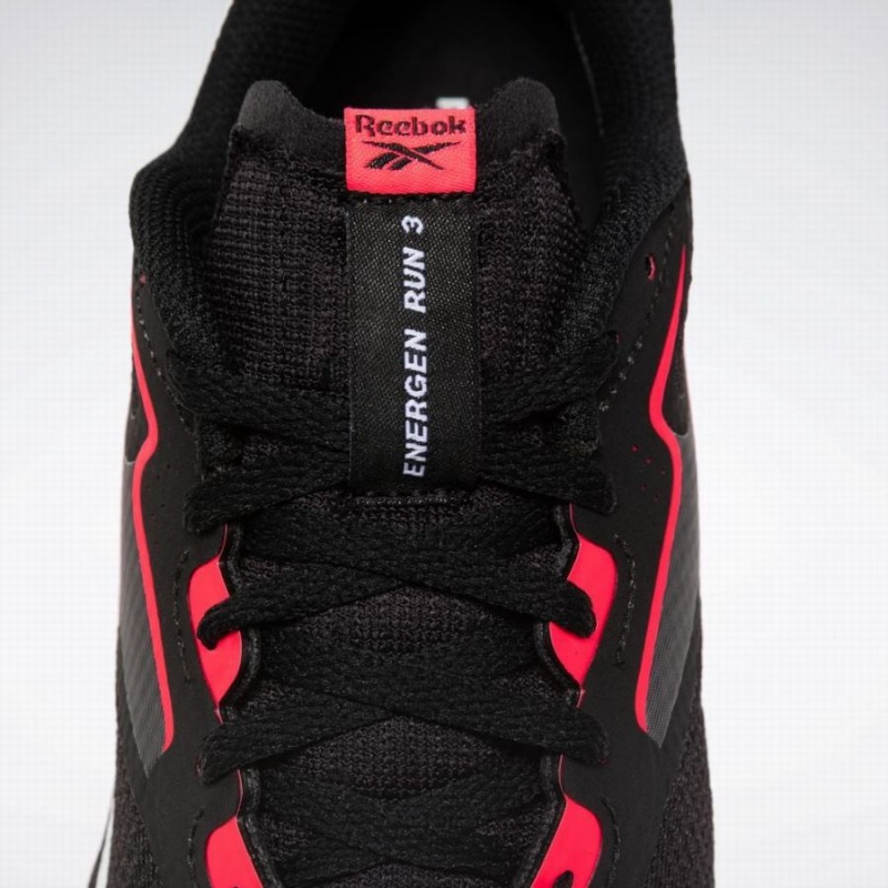 Reebok Energen Run 3 Men's Running Shoes Black White Pink | KFM7855UI