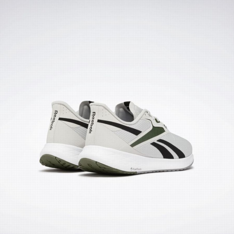 Reebok Energen Run 3 Men's Running Shoes White Green Black | DNK9387EM