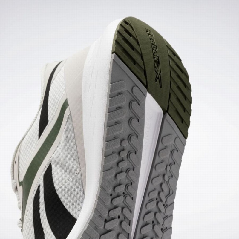 Reebok Energen Run 3 Men's Running Shoes White Green Black | DNK9387EM