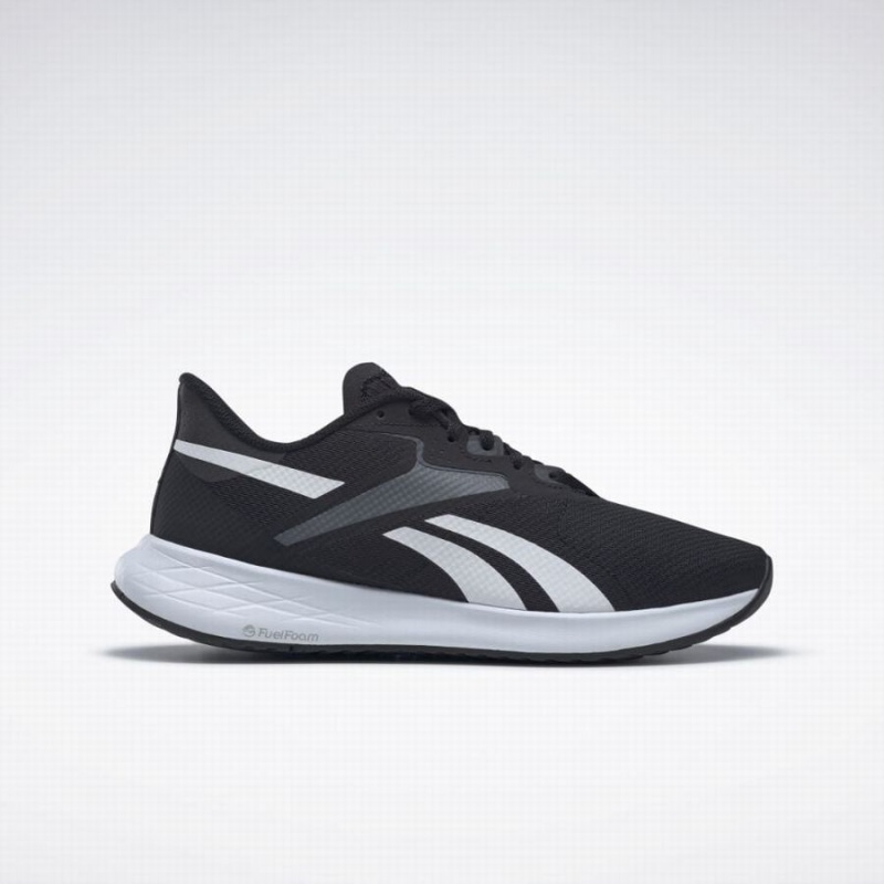 Reebok Energen Run 3 Men\'s Running Shoes Black White Grey | JQT921XP