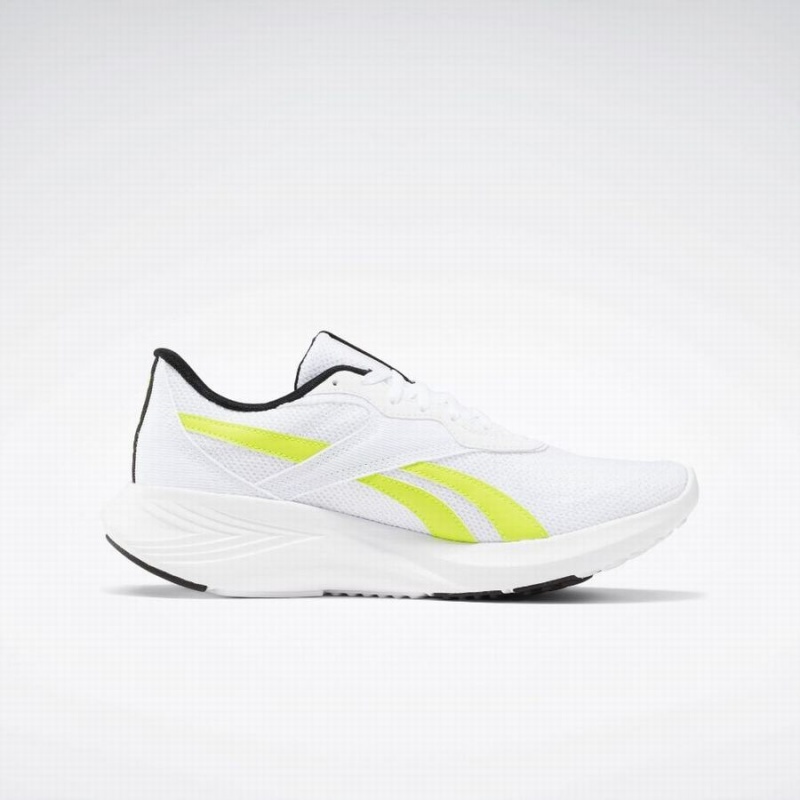 Reebok Energen Tech Men's Running Shoes White Black Light Green | PDX2852YP