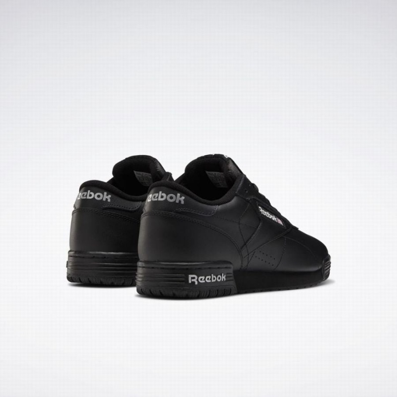 Reebok Ex-o-fit Clean Logo Intense Men's Lifestyle Shoes Black Silver | NBG3537YS