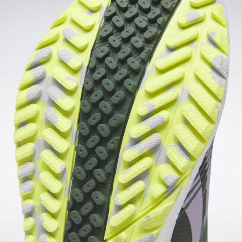 Reebok Floatride Energy 4 Adventure Women's Walking Shoes Green Purple | JDH3419QD