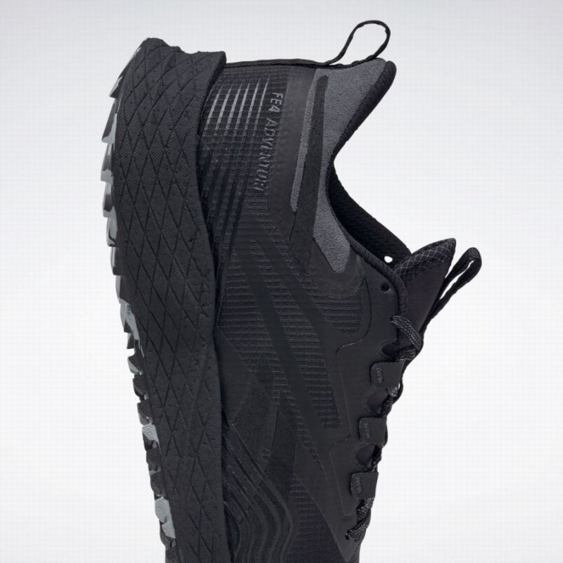 Reebok Floatride Energy 4 Adventure Women's Walking Shoes Black Grey White | KML3948CJ