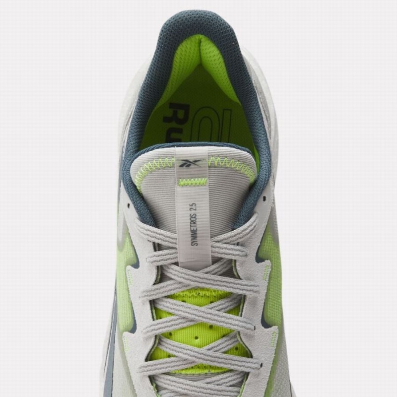 Reebok Floatride Energy Symmetros 2.5 Men's Running Shoes Grey Blue Light Green | CHS9163ZN