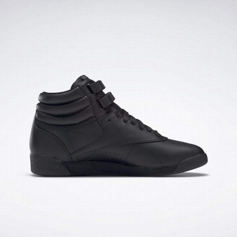 Reebok Freestyle Hi Women's Lifestyle Shoes Black | AAE6480QU
